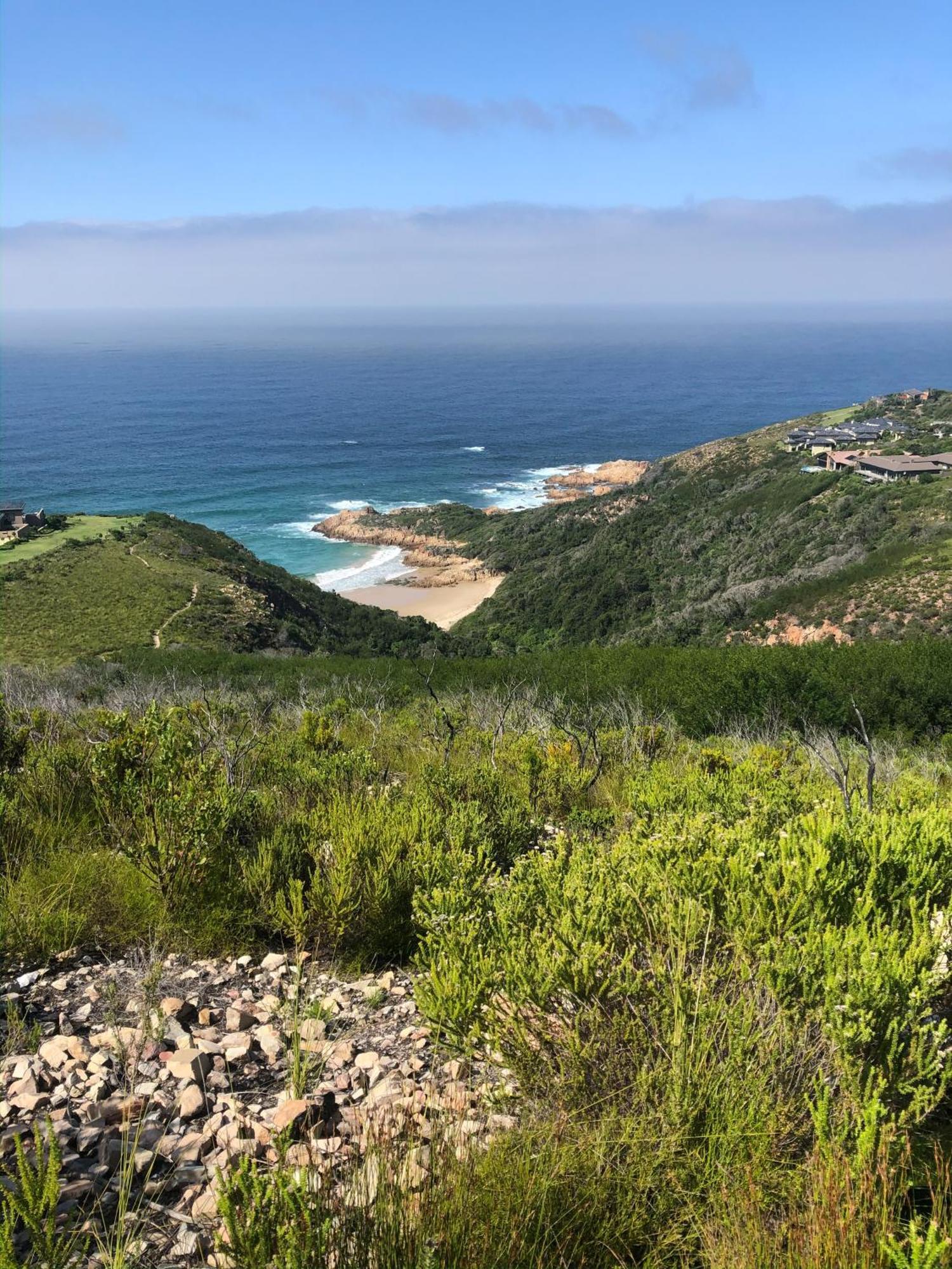 Pezula Nature Retreat Knysna Exterior photo View of the beach at the headland of the Knysna Heads